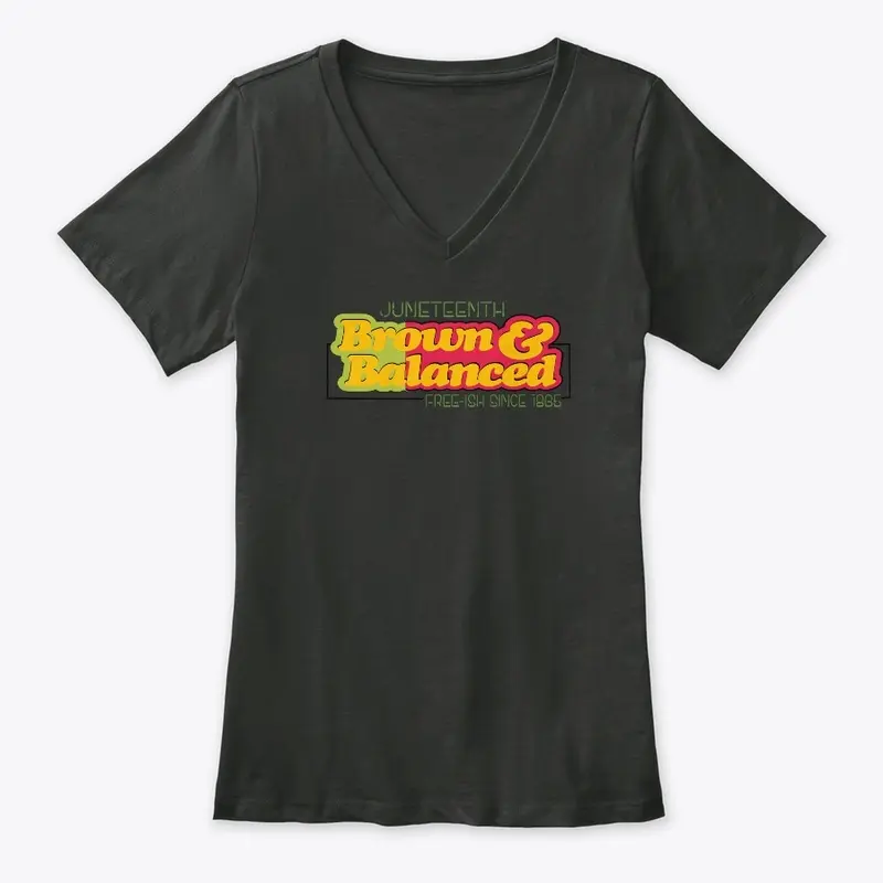 Brown And Balanced Juneteenth Apparel