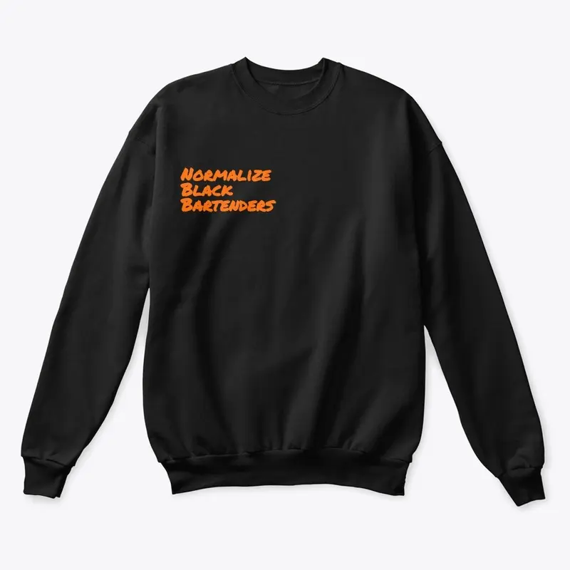 Normalize Black Bartenders Crewneck 